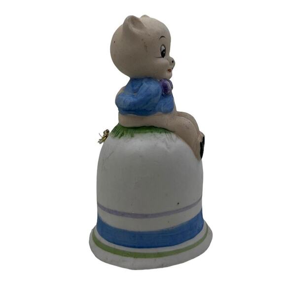 Vintage Warner Brothers Porky Pig Bell Japan 1979 - Picture 4 of 9